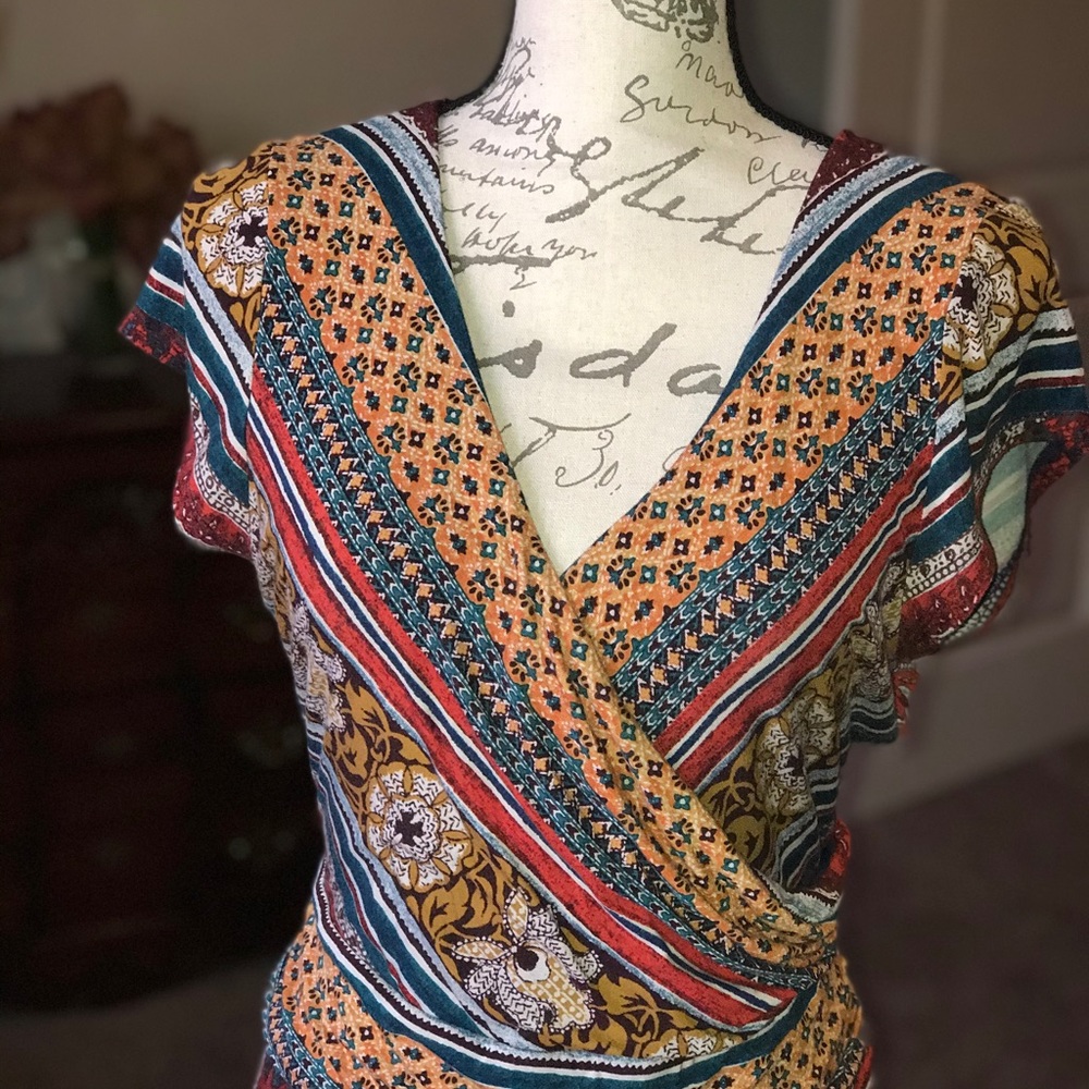 Anthropologie Boho dress made by Maeve.